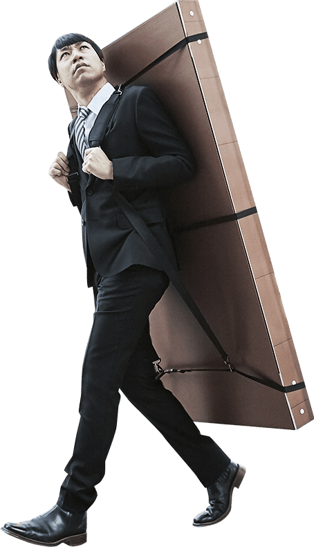 会社を背負う花岡